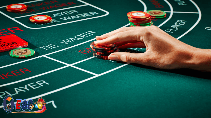 Baccarat game E88
