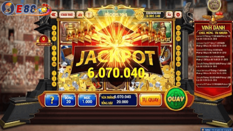 Game nổ hũ uy tín E88