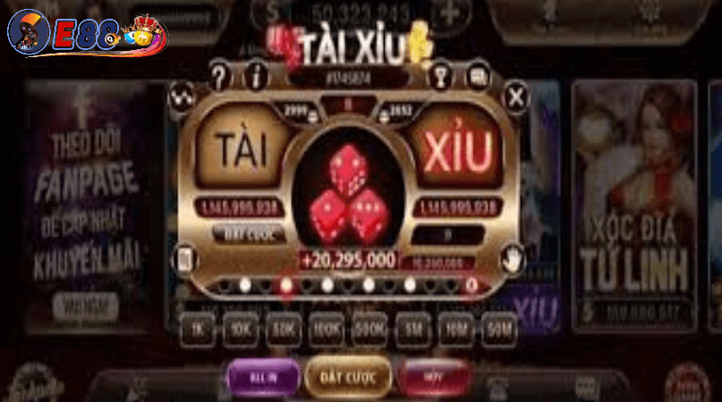 Cách chơi tài xỉu tại E88 hiệu quả