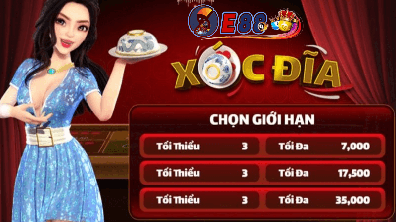 Xóc đĩa đổi thưởng online E88