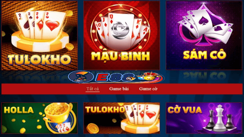 Kinh nghiệm chơi bài online tại E88